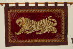 LE1037 One large pearl tiger red velvet large kalaga