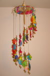 WC-013 Umbrella Mobile Wind-Chimes The Moon and Star Style