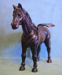Cast Iron flying horse statue